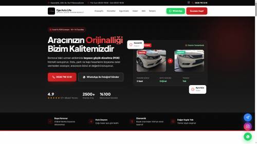 EGEAUTOLİFE WEBSİTESİ