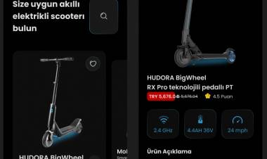 Size uygun akıllı elektrikli scooterı bulun uygulaması